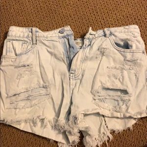 jean shorts